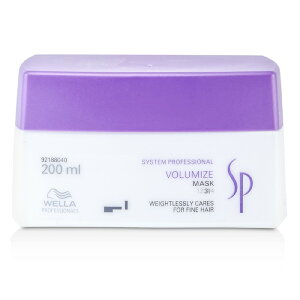 EG SP {}CY}XN ( t@CwA ) 200ml Wella SP Volumize Mask (For Fine Hair) 200ml  yyVCOʔ́z