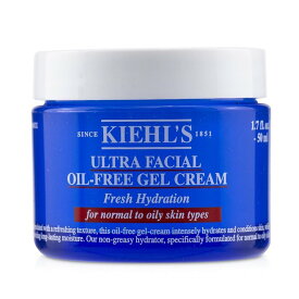 キールズ ウルトラ フェーシャルオイルフリー ジェル クリーム ( ノーマル！オイリースキン ) 50ml Kiehl's Ultra Facial Oil-Free Gel Cream - For Normal to Oily Skin Types 50ml 送料無料 【楽天海外通販】