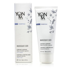 ヨンカ マスク 103 75ml Yonka Essentials Masque 103 - Purifying Clarifying Mask (Normal To Oily Skin) 75ml 送料無料 【楽天海外通販】