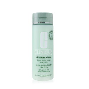 Nj[N I[AoEgN[t̐ΌGNXg}Ch - ` 200ml Clinique All About Clean Liquid Facial Soap Extra-Mild - Very Dry to Dry Skin 200ml  yyVCOʔ́z