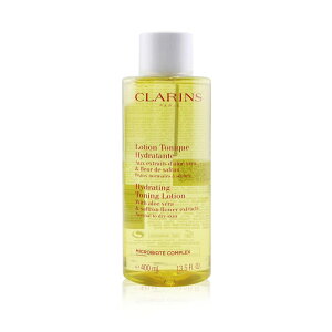 �N�������X �g�[�j���O ���[�V���� SP �h���C�^�m�[�}�� 400ml Clarins Hydrating Toning Lotion with Aloe Vera Saffron Flower Extracts - Normal to Dry Skin 400ml �������� �y�y�V�C�O�ʔ́z