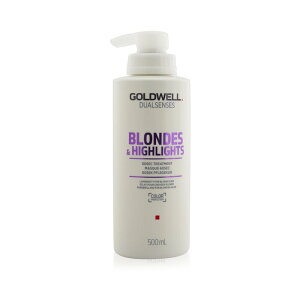 S[hEF fAZX uhnCCg 60SEC g[gg (uhwAp) 16.9oz Goldwell Dual Senses Blondes  Highlights 60SEC Treatment (Luminosity For Blonde Hair) 500ml  yyVCO