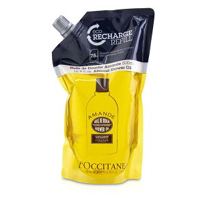 NV^ A[h NWO  \tejO V[ IC (GR-tB) 16.9oz L'Occitane Almond Cleansing  Softening Shower Oil (Eco-Refill) 500ml  yyVCOʔ́z