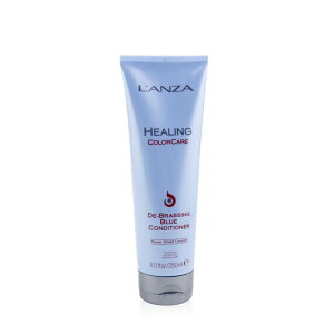 U q[OColorCarefuXu[RfBVi[ 8.5oz Lanza Healing ColorCare De-Brassing Blue Conditioner 250ml  yyVCOʔ́z