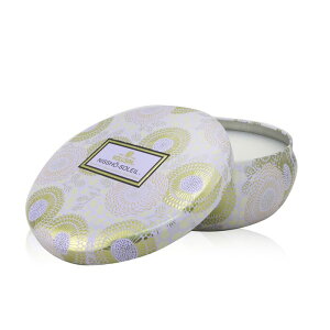 {Xp 3 Wick Decorative Tin Candle - Nissho Soleil 12oz Voluspa 3 Wick Decorative Tin Candle - Nissho Soleil 340g  yyVCOʔ́z