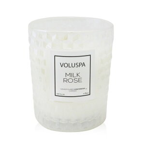 ボルスパ Classic Candle - Milk Rose 6.5oz Voluspa Classic Candle - Milk Rose 184g 送料無料 【楽天海外通販】