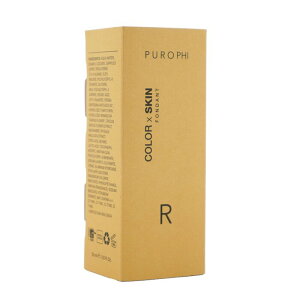 PUROPHI Color x Skin Fondant Foundation - No. R (Medium/Dr) 1.01oz PUROPHI Color x Skin Fondant Foundation - No. R (Medium/Dr) 30ml �������� �y�y�V�C�O�ʔ́z