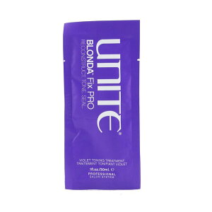 ���i�C�g BLONDA Fix PRO Violet Toning Treatment (Salon Product) 1oz Unite BLONDA Fix PRO Violet Toning Treatment (Salon Product) 24x30ml �������� �y�y�V�C�O�ʔ́z