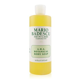 マリオ バデスク A.H.A. ボタニカル ボディ ソープ - For オール スキン タイプ 472ml Mario Badescu A.H.A. Botanical Body Soap - For All Skin Types 472ml 送料無料 【楽天海外通販】