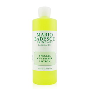 �}���I �o�f�X�N �X�y�V�����L���[�J���o�[ ���[�V���� 472ml Mario Badescu Special Cucumber Lotion - For Combination/ Oily Skin Types 472ml �������� �y�y�V�C�O�ʔ́z