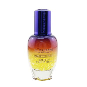 NV^ Immortelle Overnight Reset Oil-In-Serum 1oz L'Occitane Immortelle Overnight Reset Oil-In-Serum 30ml  yyVCOʔ́z