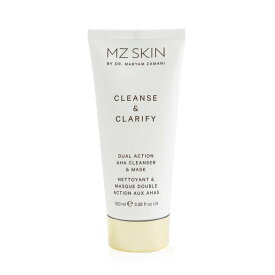 MZ Skin Cleanse &amp; Clarify Dual Action AHA Cleanser &amp; Mask 3.38oz MZ Skin Cleanse &amp; Clarify Dual Action AHA Cleanser &amp; Mask 100ml 送料無料 【楽天海外通販】