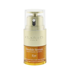 クラランス ダブル セラム アイ 0.6oz Clarins Double Serum Eye (Hydrolipidic System) Global Ae Control Concentrate 20ml 送料無料 【楽天海外通販】
