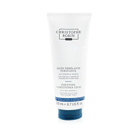 Christophe Robin Purifying Conditioner Gelee with Sea Minerals - Sensitive Scalp &amp; Dry Ends 6.7oz Christophe Robin Purifying Conditioner Gelee with Sea Minerals - Sensitive Scalp &amp; Dry Ends 200ml 送料無料 【楽天海外通販】