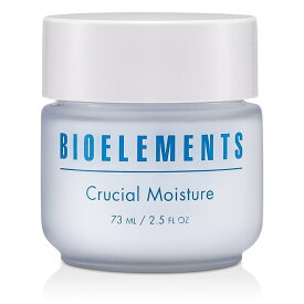 バイオエレメンツ クルーシャル モイスチャー 73ml 送料無料 【楽天海外通販】 Bioelements Crucial Moisture (For Very Dry, Dry Skin Types) 73ml 送料無料 【楽天海外通販】