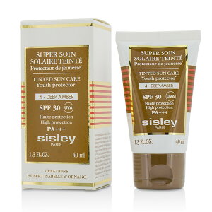 �V�X���[ �X�[�p�[ �\�C�� �\���A �e�B���e�b�h ���[�X �v���e�N�^�[ SPF 30 UVA PA+++ - No.4 Deep Amber 40ml �������� �y�y�V�C�O�ʔ́z Sisley Super Soin Solaire Tinted Youth Protector SPF 30 UVA PA+++ - No.4 Deep Amber 