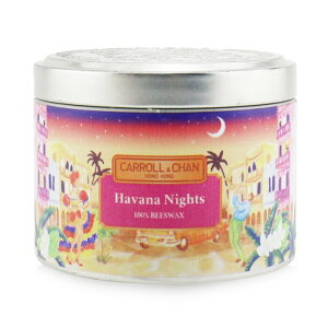LhEL` 100% Beeswax Tin Candle - Havana Nights (8x6) cm  yyVCOʔ́z Carroll  Chan 100% Beeswax Tin Candle - Havana Nights (8x6) cm  yyVCOʔ́z