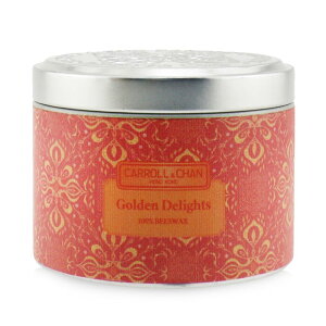 LhEL` 100% Beeswax Tin Candle - Golden Delights (8x6) cm  yyVCOʔ́z Carroll  Chan 100% Beeswax Tin Candle - Golden Delights (8x6) cm  yyVCOʔ́z