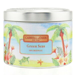 LhEL` 100% Beeswax Tin Candle - Green Seas (8x6) cm  yyVCOʔ́z Carroll  Chan 100% Beeswax Tin Candle - Green Seas (8x6) cm  yyVCOʔ́z