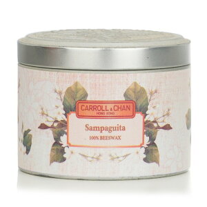 キャンドル・キャロルチャン 100% Beeswax Tin Candle - Sampaguita (8x6) cm 送料無料 【楽天海外通販】 Carroll  Chan 100% Beeswax Tin Candle - Sampaguita (8x6) cm 送料無料 【楽天海外通販】