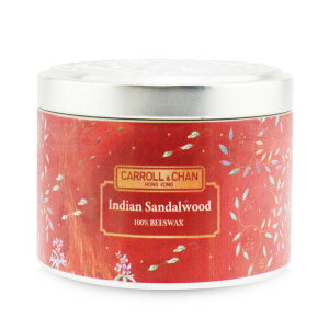 LhEL` 100% Beeswax Tin Candle - Indian Sandalwood (8x6) cm  yyVCOʔ́z Carroll  Chan 100% Beeswax Tin Candle - Indian Sandalwood (8x6) cm  yyVCOʔ́z