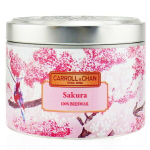 LhEL` 100% Beeswax Tin Candle - Sakura (8x6) cm  yyVCOʔ́z Carroll  Chan 100% Beeswax Tin Candle - Sakura (8x6) cm  yyVCOʔ́z