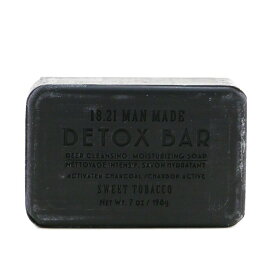 18.21 マンメイド deBar - Deep Cleansing, Moisturizing Soap - No. Sweet Tobacco 198g 送料無料 【楽天海外通販】 18.21 Man Made deBar - Deep Cleansing, Moisturizing Soap - No. Sweet Tobacco 198g 送料無料 【楽天海外通販】