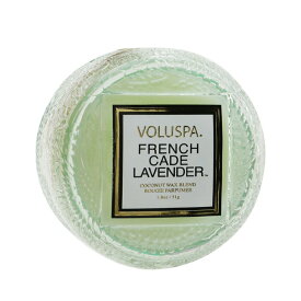ボルスパ Macaron Candle - French Cade Lavender 51g 送料無料 【楽天海外通販】 Voluspa Macaron Candle - French Cade Lavender 51g 送料無料 【楽天海外通販】