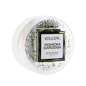 {Xp Macaron Candle - Yashioka Gardenia 51g  yyVCOʔ́z Voluspa Macaron Candle - Yashioka Gardenia 51g  yyVCOʔ́z