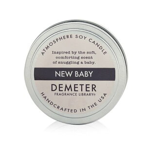fB[^[ AgXtBA \CLh - j[ x[r[ 170g  yyVCOʔ́z Demeter Atmosphere Soy Candle - New Baby 170g  yyVCOʔ́z