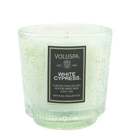 ボルスパ Petite Pedestal Candle - White Cypress 72g 送料無料 【楽天海外通販】 Voluspa Petite Pedestal Candle - White Cypress 72g 送料無料 【楽天海外通販】