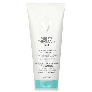 ���B�V�[ �s�����e �e���}��3�C��1 �����X�e�b�v�N�����U�[ (�q�����p) 200ml Vichy Purete Thermale 3 In 1 One Step Cleanser (For Sensitive Skin) 200ml �������� �y�y�V�C�O�ʔ́z