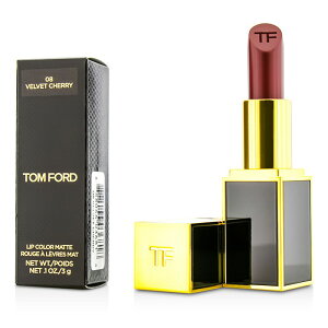 �g�� �t�H�[�h ���b�v �J���[ �}�b�g - No. 08 Velvet Cherry 3gTom Ford Lip Color Matte - No. 08 Velvet Cherry 3g �������� �y�y�V�C�O�ʔ́z