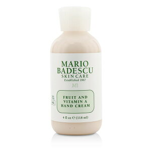 マリオ バデスク フルーツ And ビタミン A ハンド クリーム - For オール スキン タイプ 118ml Mario Badescu Fruit And Vitamin A Hand Cream - For All Skin Types 118ml 送料無料 【楽天海外通販】