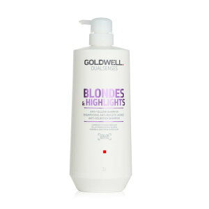 S[hEF fAZX uh&nCCg CG[Vv[ (uhwAp) 1000ml Goldwell Dual Senses Blondes &Highlights An.-Yellow Shampoo (Luminosity For Blonde Hair) 1000ml  yyVCO