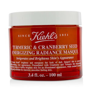L[Y ^[bN &Nx[ V[h GiWCO fBAX }XN 100ml Kiehl's Turmeric &Cranberry Seed Energizing Radiance Masque 100ml  yyVCOʔ́z