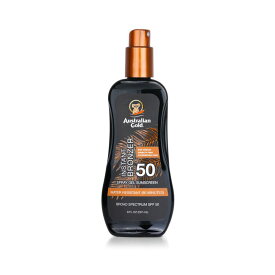 オーストラリアンゴールド ゲル サンスクリーン ブロード スペクトラム SPF 50 ウイズ インスタント ブロンザー - No.1 Fragrance 237ml Australian Gold Gel Sunscreen SPF 50 with Instant Bronzer 237ml 送料無料 【楽天海外通販】