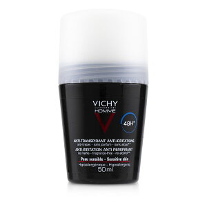 ���B�V�[ �z���� 48H* -�C���b�e�F�V���� &�p�[�X�p�C�����g ���[��-�I�� (For �Z���V�e�B�u �X�L��) 50ml Vichy Homme 48H* An.-Irritations &An. Perspirant Roll-On (For Sensitive Skin) 50ml �������� �y�y�V�C�O�ʔ�