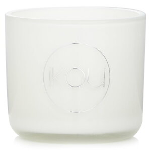 iKOU �G�R-���O�W���A���[ �A���}�R���W�[ �i�`������ ���b�N�X �L�����h�� �O���X - Joy (Australian White Flannel Flower) 85giKOU Essentials Aromatherapy Natural Wax Candle Glass - Joy (Australian White Flannel Flower) 85g ��