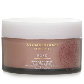 アロマセラピー アソシエイツ Rose - Pink Clay Mask (Hair, Face &Body) 200ml Aromatherapy Associates Rose - Pink Clay Mask (Hair, Face &Body) 200ml 送料無料 【楽天海外通販】
