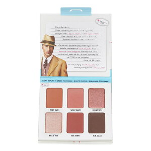 Uo[ Y I[_[ ACVhE pbg (6x ACVhE) - No. hXeBbNY 13.2gTheBalm Male Order Eyeshadow Palette (6x Eyeshadow) - No. Domestic Male 13.2g  yyVCOʔ́z