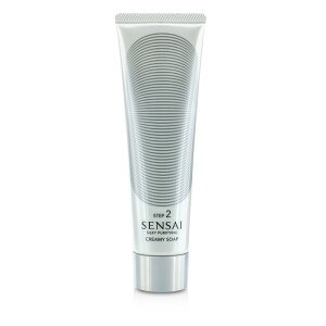 �J�l�{�E �Z���T�C �V���L�[ �s�����t�@�C���O �N���[�~�[�\�[�v (�V�p�b�P�[�W) 125ml Kanebo Sensai Silky Purifying Creamy Soap (New PackAg,,) 125ml �������� �y�y�V�C�O�ʔ́z
