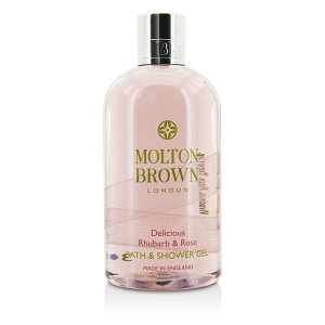 �����g���u���E�� �f���V���X ���o�[�u ���[�Y �o�X �V�����[�W�F�� 300ml Molton Brown Delicious Rhubarb Rose Bath Shower Gel 300ml �������� �y�y�V�C�O�ʔ́z