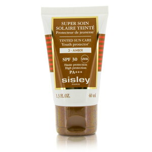 �V�X���[�@ �X�[�p�[ �\�C�� �\���A �e�B���e�b�h ���[�X �v���e�N�^�[ SPF 30 UVA PA+++ - No.3 Amber 40ml Sisley Super Soin Solaire Tinted Youth Protector SPF 30 UVA PA+++ - No.3 Amber 40ml �������� �y�y�V�C�O�ʔ́z