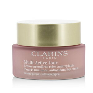 �N�������X M�A�N�e�B�� �f�C �N���[�� �I�[���X�L�� 50ml Clarins Multi-Active Day Targets Fine LinesAn.Ox Day Cream - For All Skin Types 50ml �������� �y�y�V�C�O�ʔ́z
