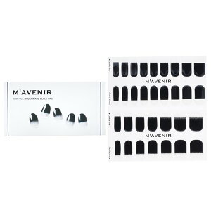 Mavenir Nail Sticker (Black) - No. Modern And Black Nail 32pcsMavenir Nail Sticker (Black) - No. Modern And Black Nail 32pcs  yyVCOʔ́z
