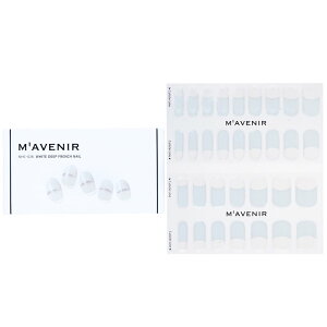 Mavenir Nail Sticker (White) - No. White Deep French Nail 32pcsMavenir Nail Sticker (White) - No. White Deep French Nail 32pcs �������� �y�y�V�C�O�ʔ́z