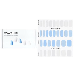 Mavenir Nail Sticker (Blue) - No. Aurora Babyblue Nail 32pcsMavenir Nail Sticker (Blue) - No. Aurora Babyblue Nail 32pcs �������� �y�y�V�C�O�ʔ́z