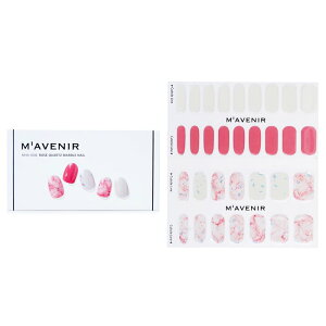 Mavenir Nail Sticker (Pink) - No. Rose Quartz Marble Nail 32pcsMavenir Nail Sticker (Pink) - No. Rose Quartz Marble Nail 32pcs �������� �y�y�V�C�O�ʔ́z