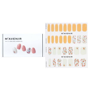 Mavenir Nail Sticker (Orange) - No. Coral Shell Garden Nail 32pcsMavenir Nail Sticker (Orange) - No. Coral Shell Garden Nail 32pcs �������� �y�y�V�C�O�ʔ́z